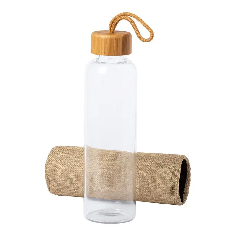 Borosilicate Glass Bottle with Sleeve for Corporate Gifting